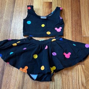 Wild rich kids size 3/4 two piece